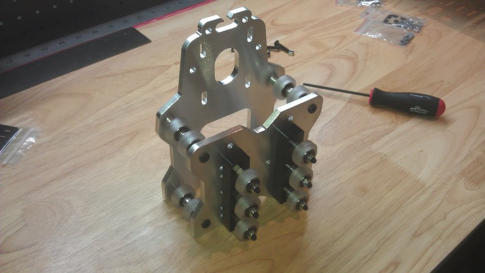 Photo of CNC completed assembly