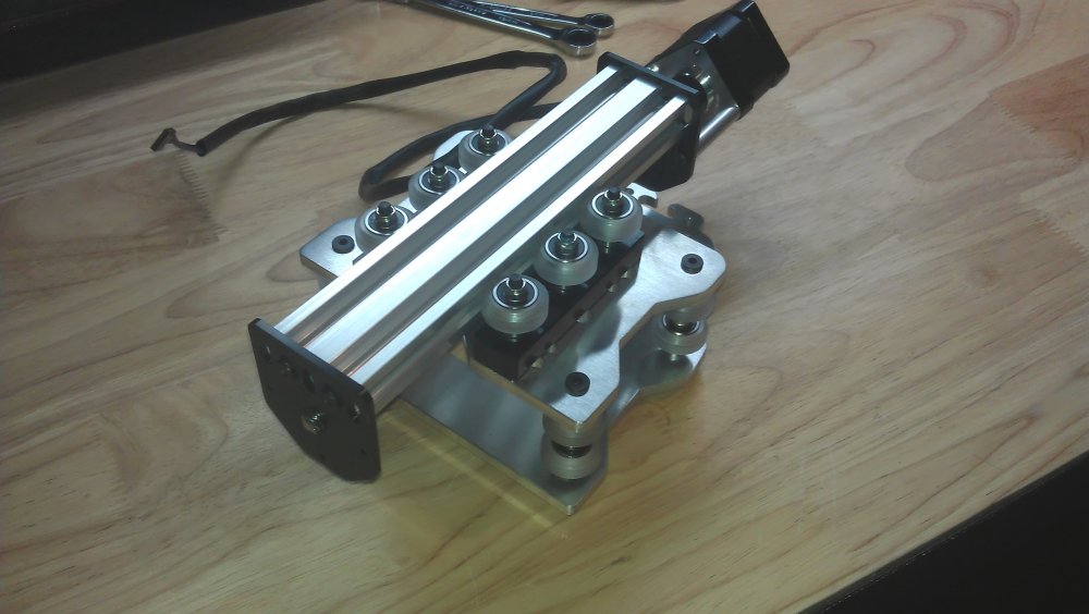 Photo of completed CNC z-axis assembly