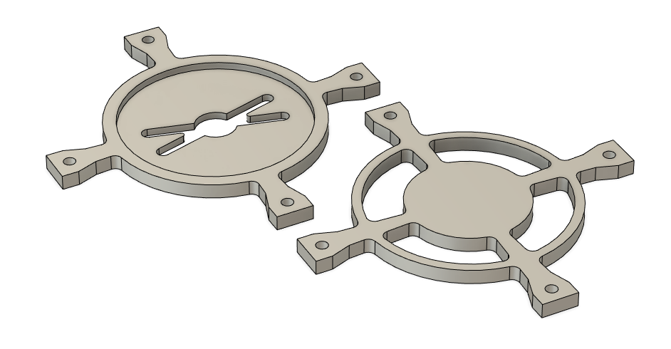 Torch heatsink bracket CAD design